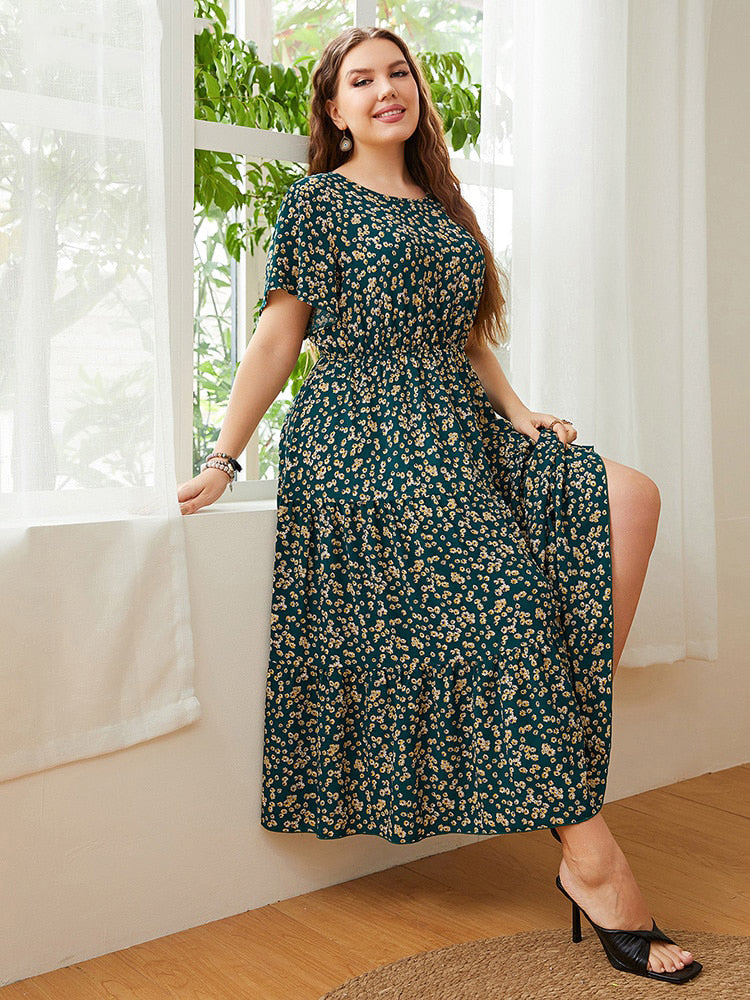 Nadej Plus Size Ditsy Floral