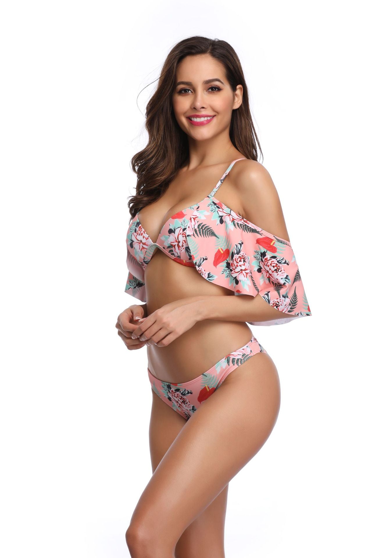 Floral Split Bikini