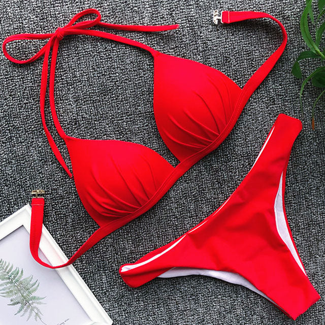 BH-Hängehals-Bikini