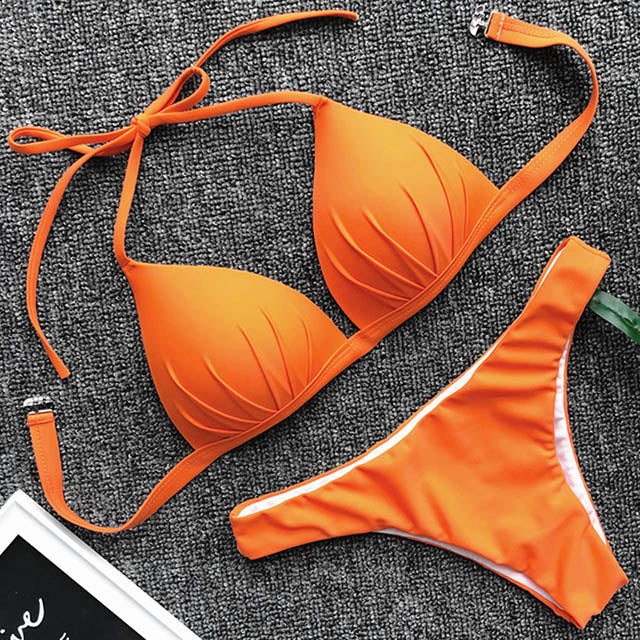 BH-Hängehals-Bikini