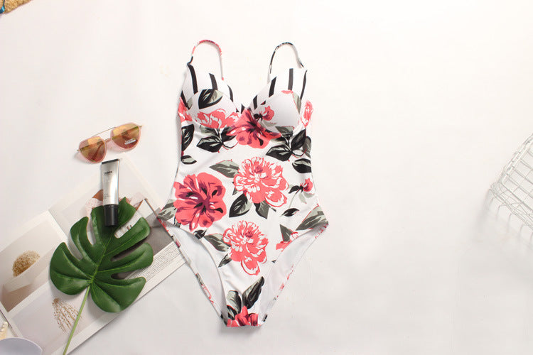 Floral print bikini