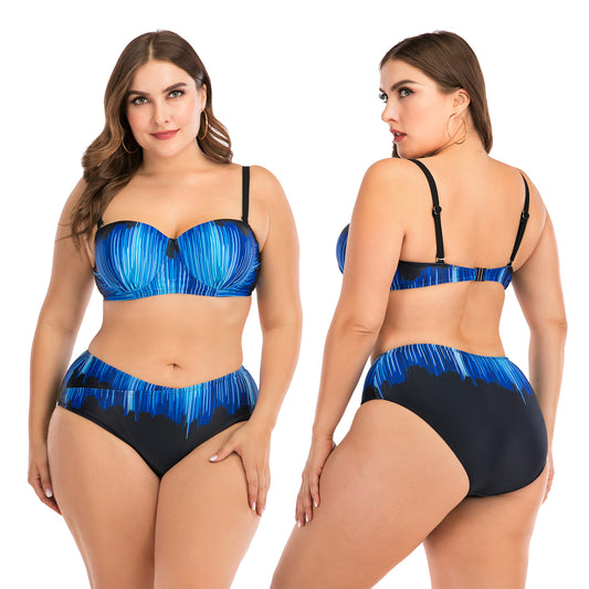 Fat woman ladies swimsuit