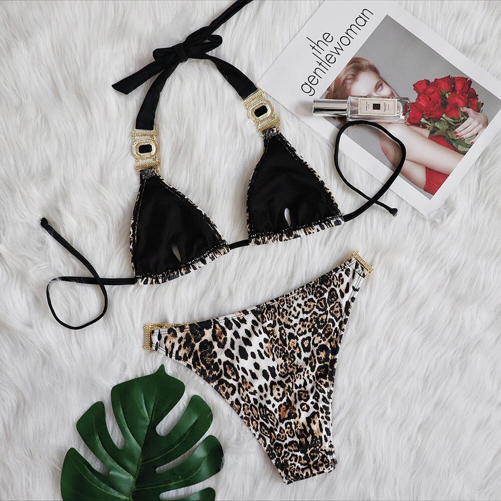 Leopard Black Diamond Swimsuit